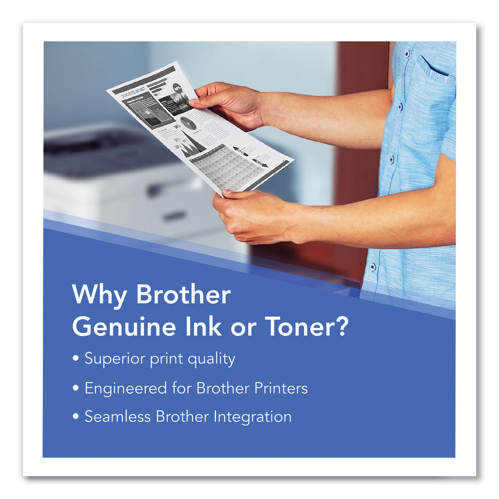Brother Genuine TN339BK Super High Yield Black Toner Cartridge - Laser - Super High Yield - 6000 Pages - Black - 1 Each