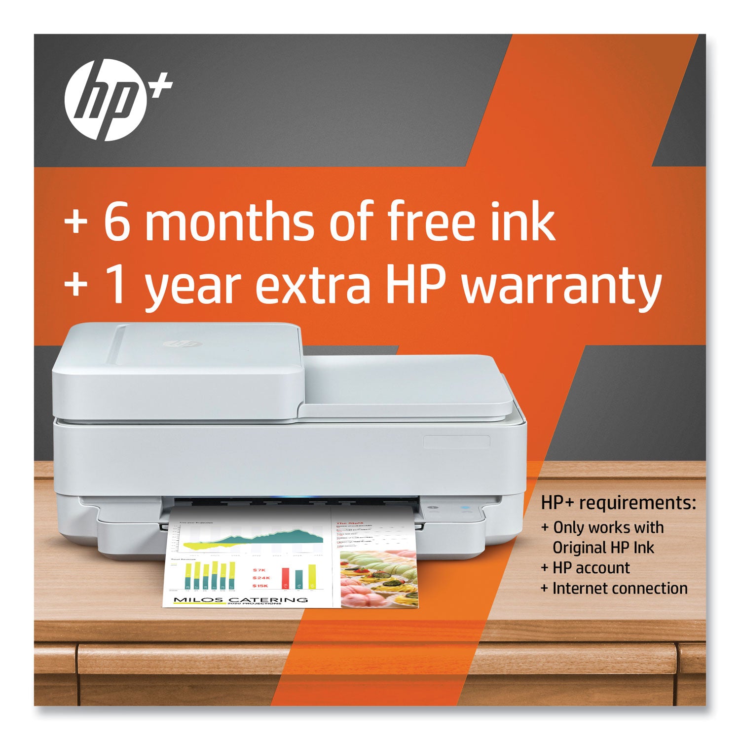 HP Envy 6455e Wireless Inkjet Multifunction Printer - Color - White - Copier/Mobile Fax/Printer/Scanner - 1200 x 1200 dpi Print - Automatic Duplex Print - Up to 1000 Pages Monthly - 100 sheets Input - Color Flatbed Scanner - 1200 dpi Optical Scan - C - 5