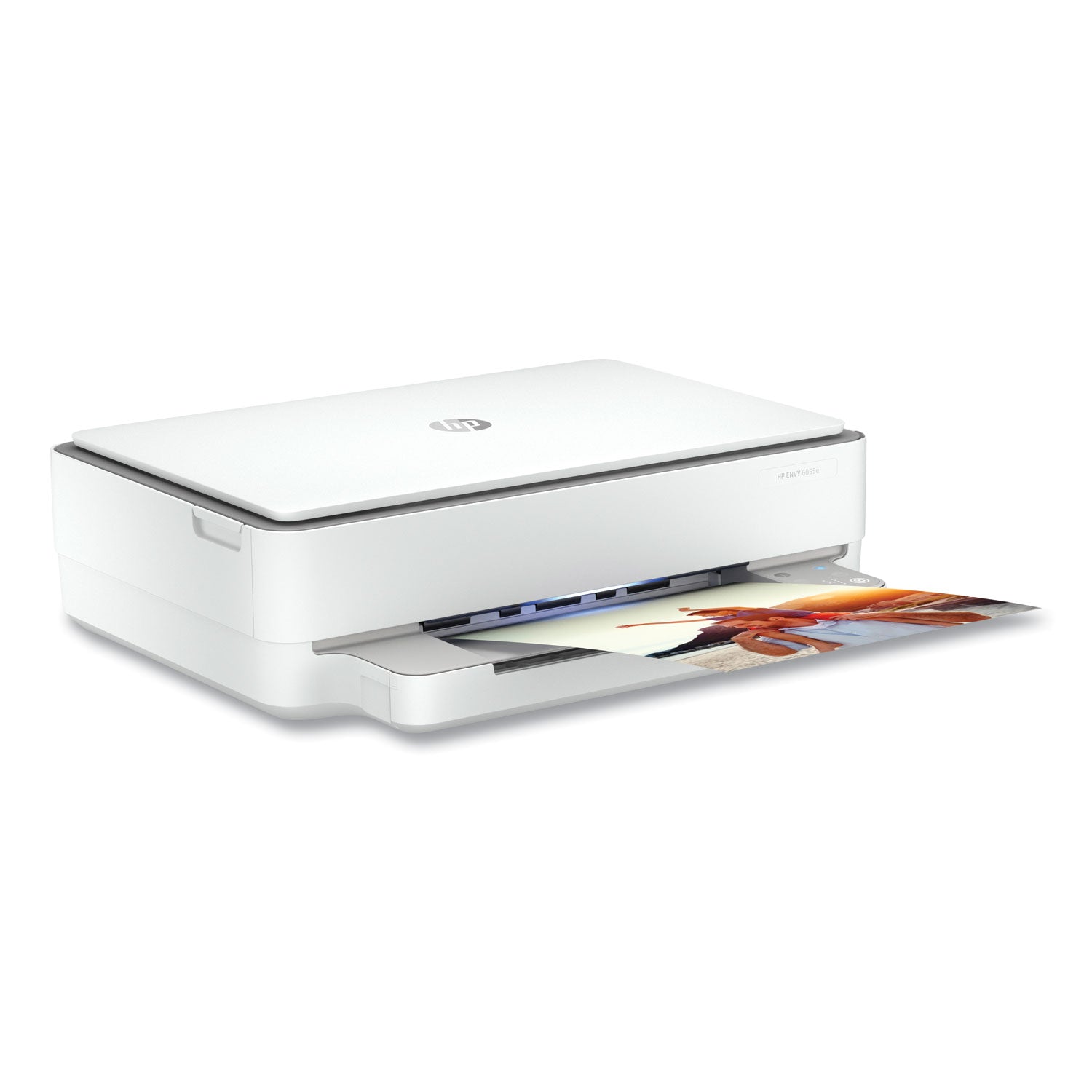 HP Envy 6055E Wireless Inkjet Multifunction Printer - Color - White - Copier/Printer/Scanner - 4800 x 1200 dpi Print - Automatic Duplex Print - Up to 1000 Pages Monthly - 100 sheets Input - Color Flatbed Scanner - 1200 dpi Optical Scan - Wireless LAN - 3