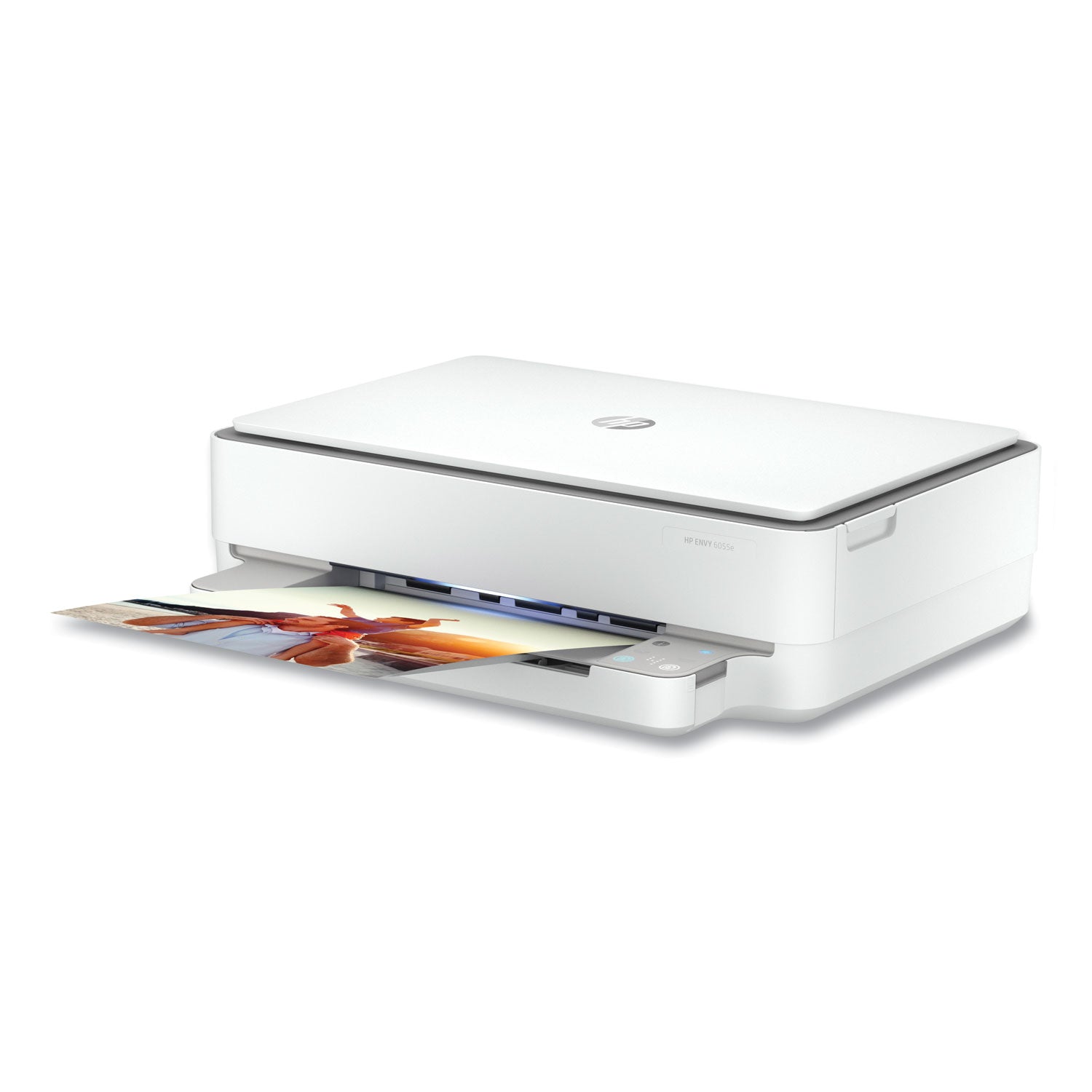 HP Envy 6055E Wireless Inkjet Multifunction Printer - Color - White - Copier/Printer/Scanner - 4800 x 1200 dpi Print - Automatic Duplex Print - Up to 1000 Pages Monthly - 100 sheets Input - Color Flatbed Scanner - 1200 dpi Optical Scan - Wireless LAN - 2