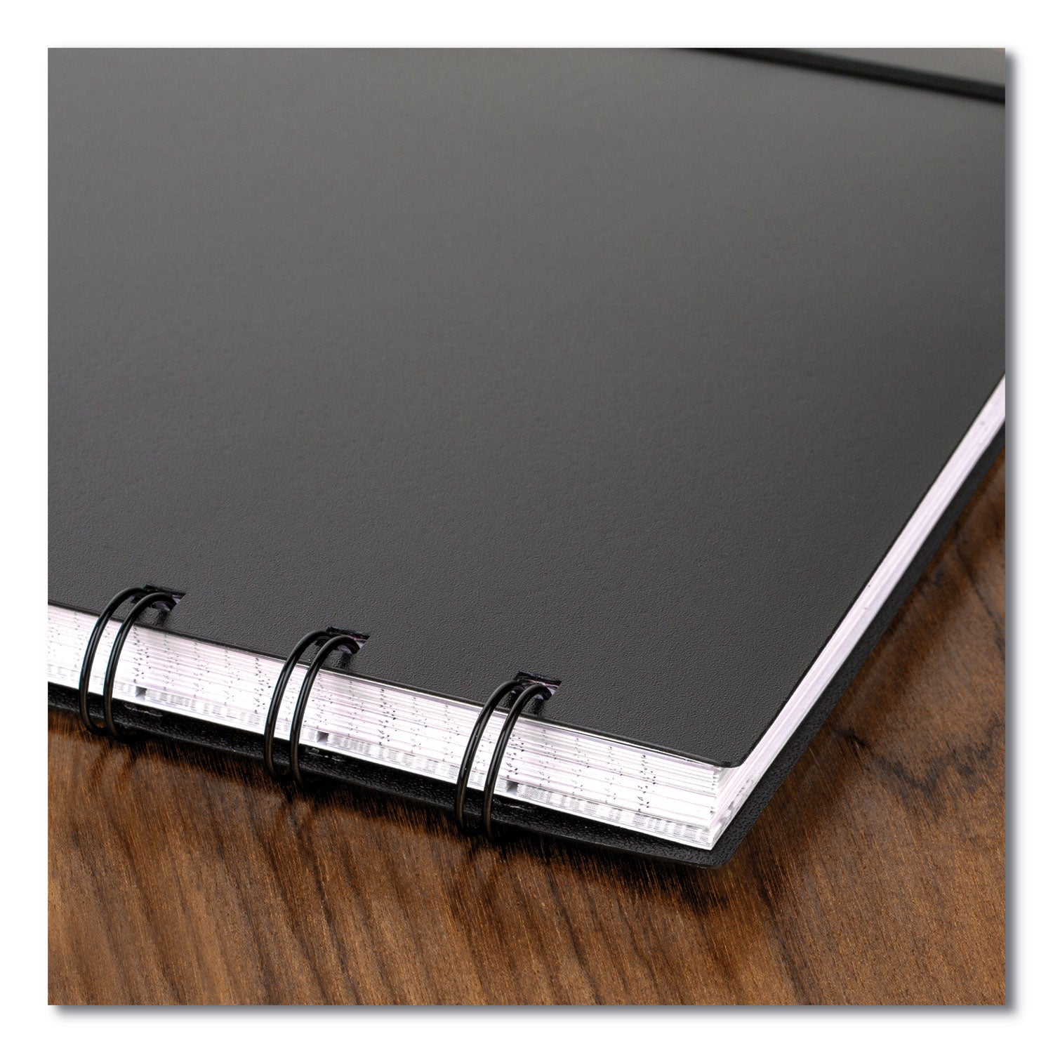 Move-A-Page Academic Weekly/Monthly Planners, 11 x 9, Black Cover, 12-Month (July to June): 2023 to 2024
