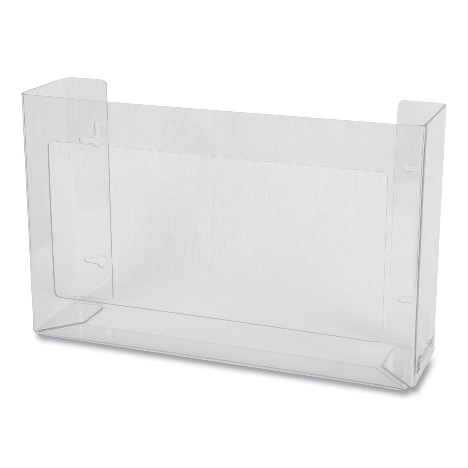 Clear Plexiglas Disposable Glove Dispenser, 3-Box, Plexiglas, Clear, 18 x 3.75 x 10 - 