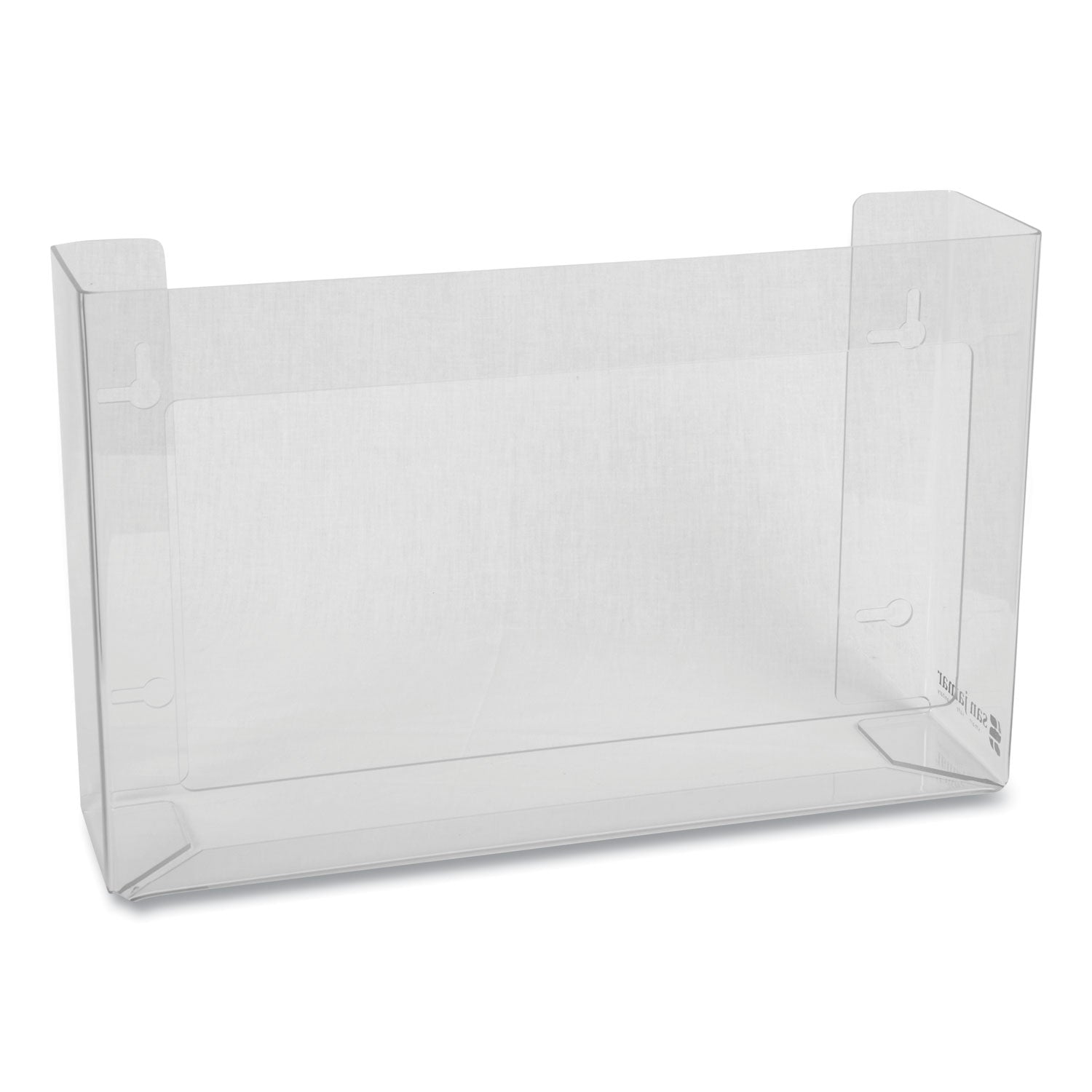 Clear Plexiglas Disposable Glove Dispenser, 3-Box, Plexiglas, Clear, 18 x 3.75 x 10 - 