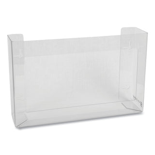 Clear Plexiglas Disposable Glove Dispenser, 3-Box, Plexiglas, Clear, 18 x 3.75 x 10