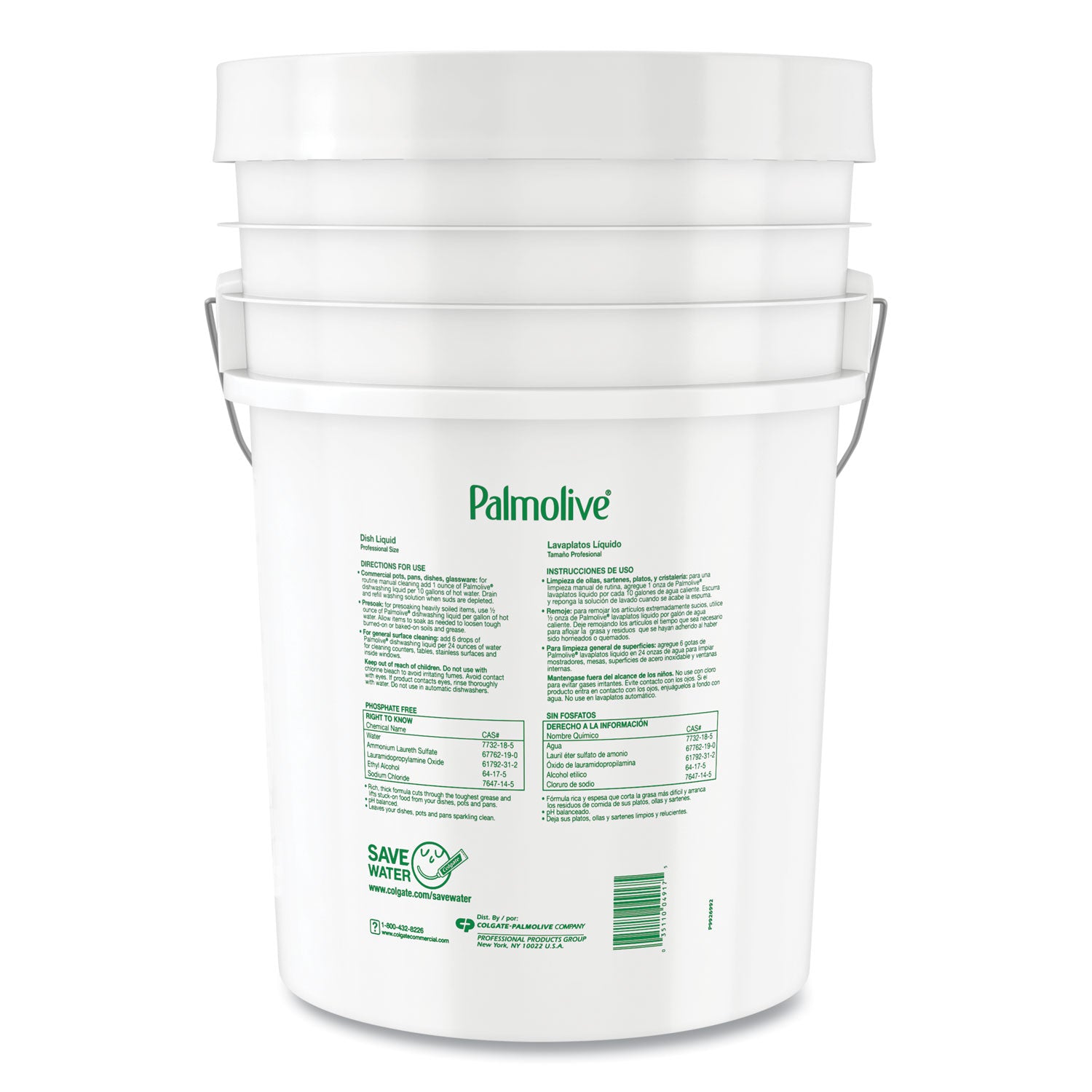 Professional Dishwashing Liquid, Original Scent, 5 gal Pail