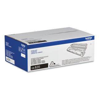 DR820 Drum Unit, 50,000 Page-Yield, Black