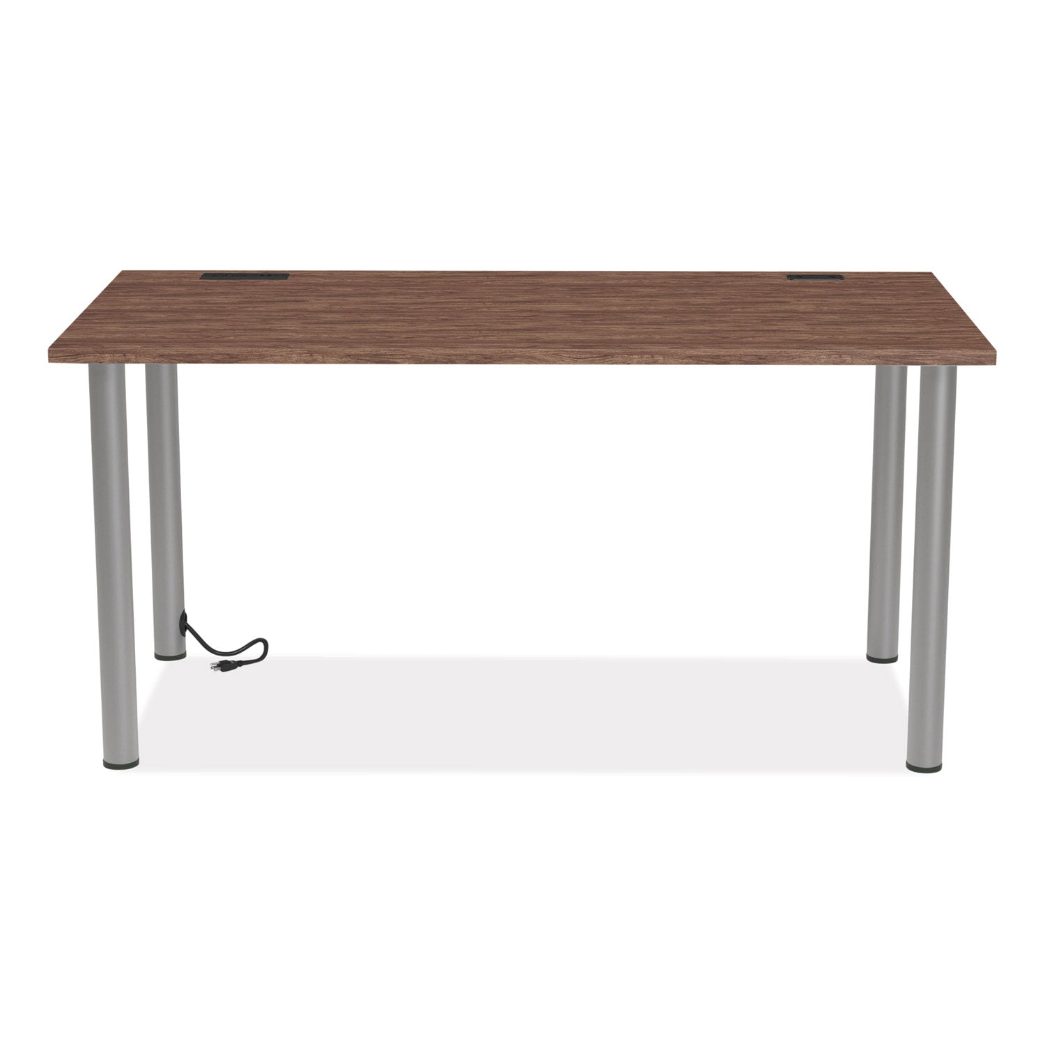 essentials-writing-table-desk-with-integrated-power-management-597-x-293-x-288-espresso-aluminum_uos24398967 - 2