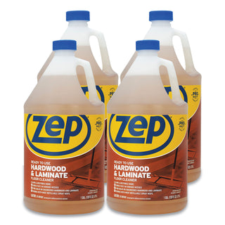 Hardwood and Laminate Cleaner, Fresh Scent, 1 gal, 4/Carton - 1