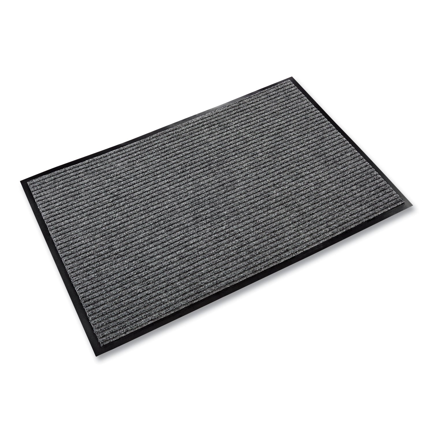 Needle Rib Wipe and Scrape Mat, Polypropylene, 36 x 60, Gray - 