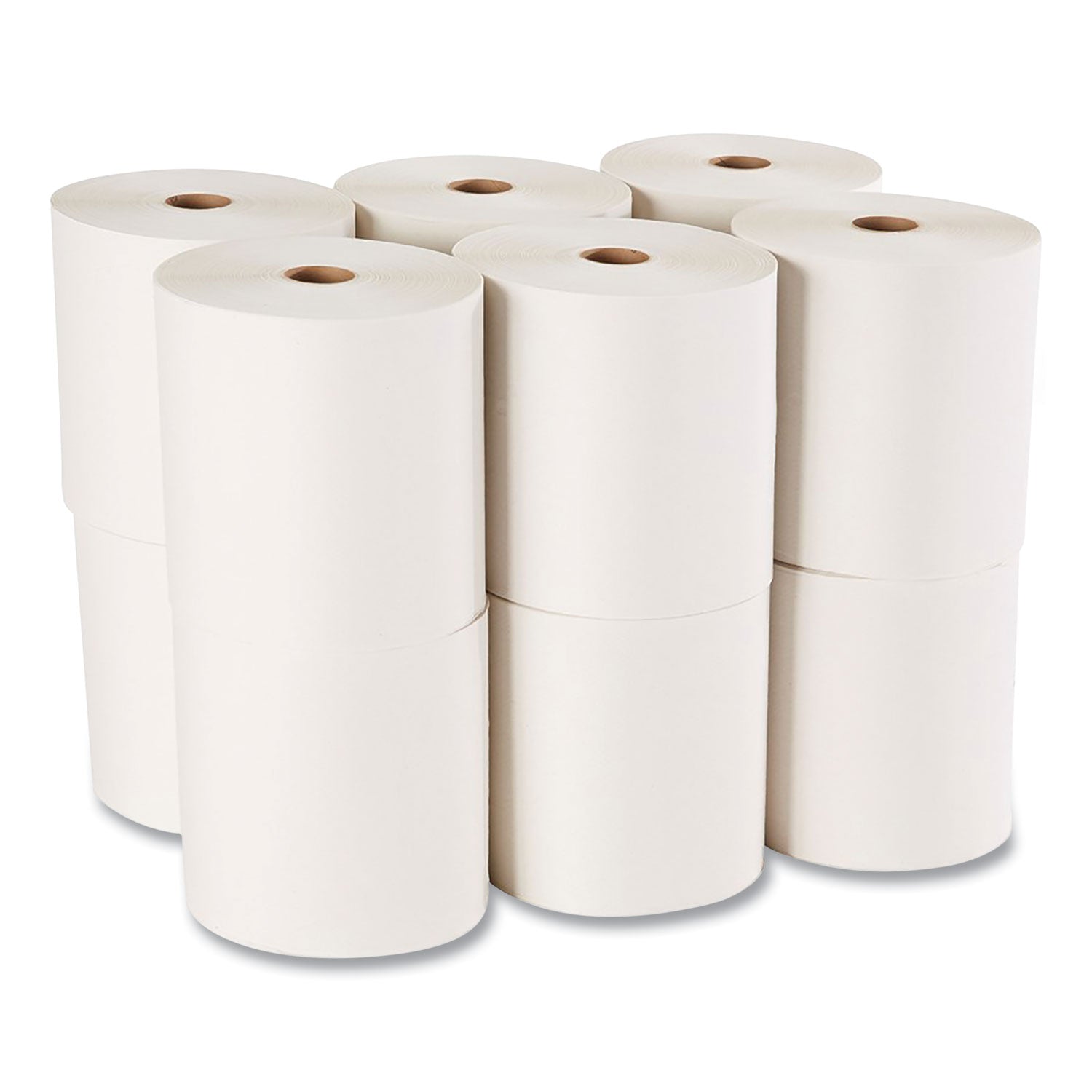 Pacific Blue Select Premium Nonperf Paper Towels, 2-Ply, 7.88 x 350 ft, White, 12 Rolls/Carton - 