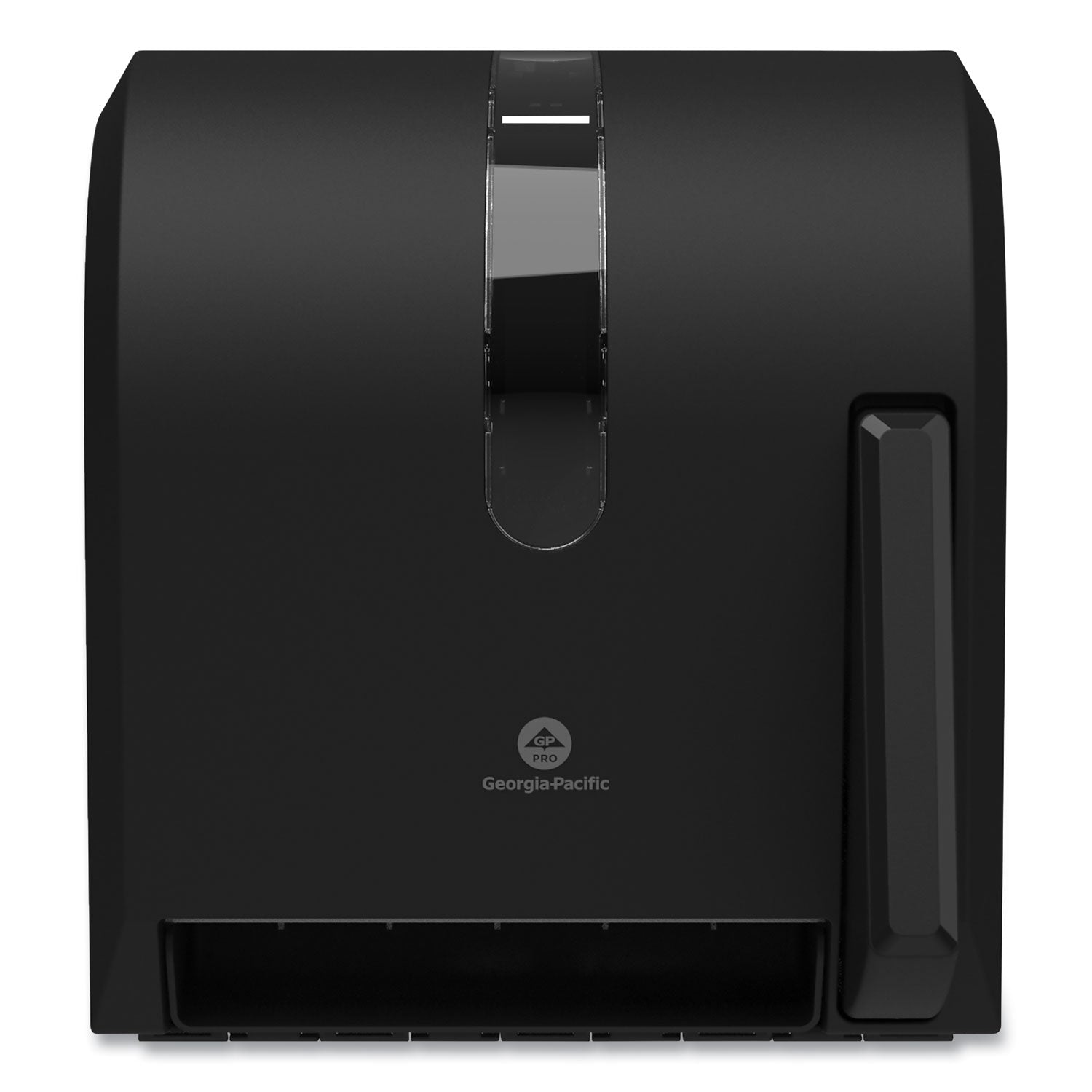 hygienic-push-paddle-roll-towel-dispenser-13-x-10-x-144-black_gpc54338a - 1