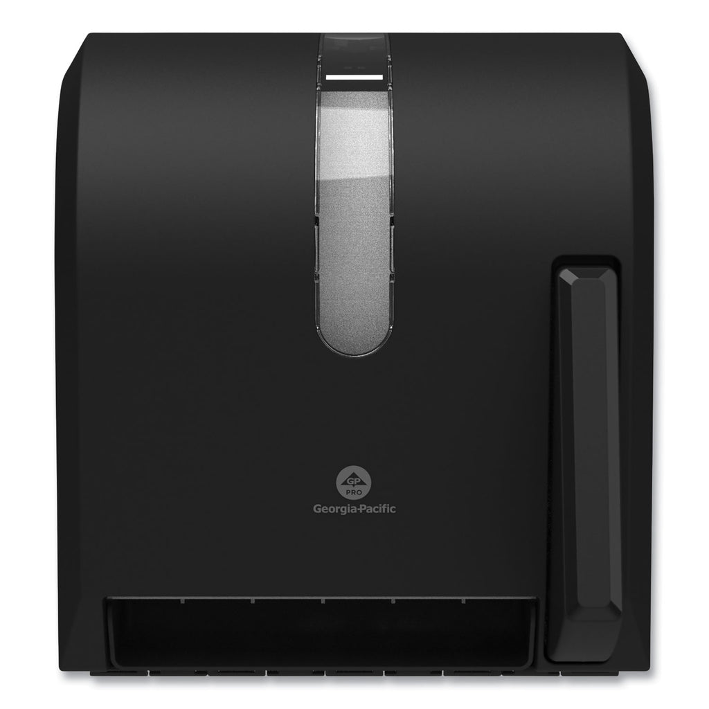 hygienic-push-paddle-roll-towel-dispenser-13-x-10-x-144-black_gpc54338a - 3