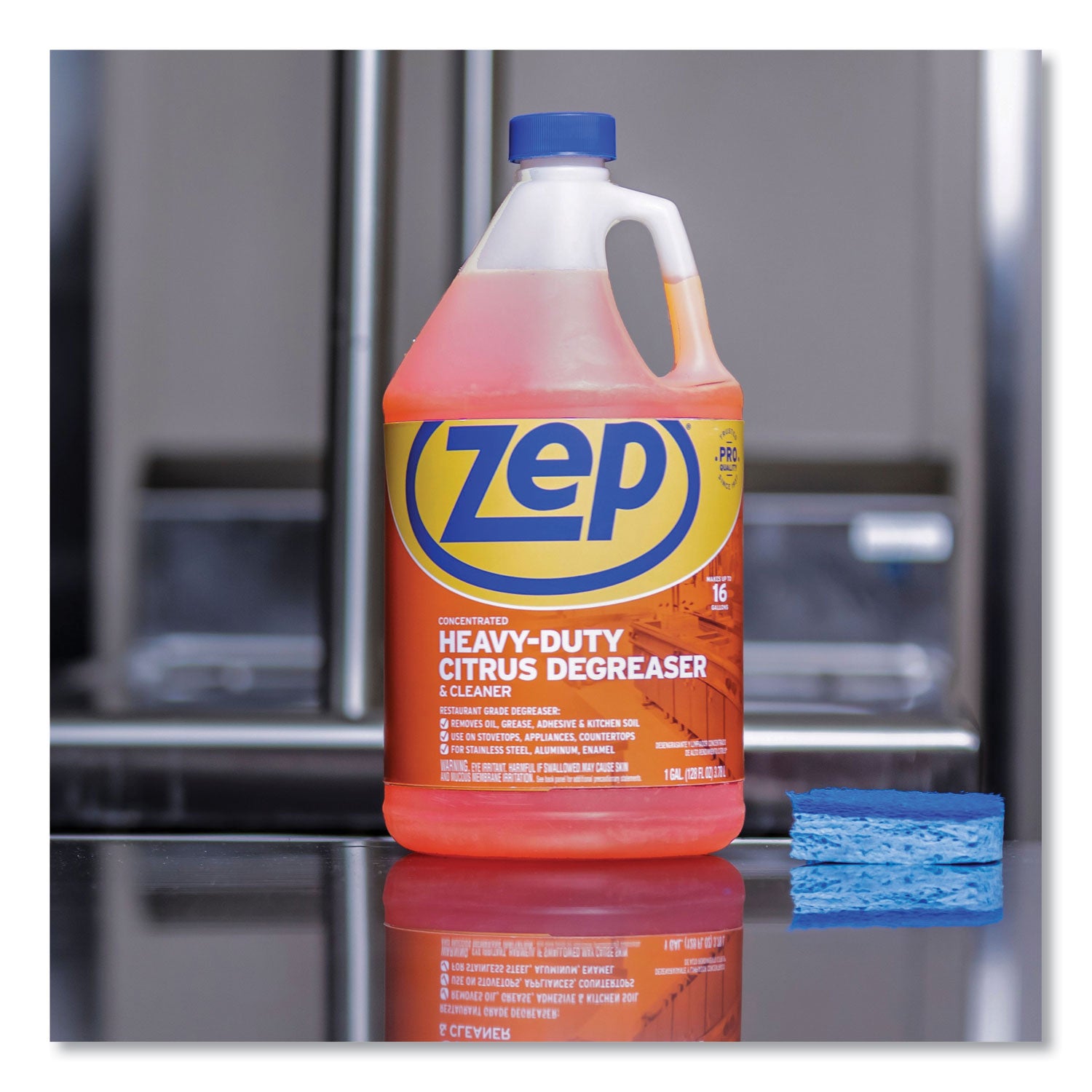 Cleaner and Degreaser, Citrus Scent, 1 gal Bottle