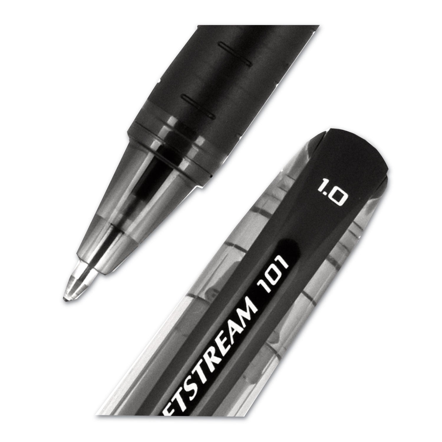 jetstream-101-hybrid-gel-pen-stick-bold-1-mm-black-ink-black-barrel-dozen_ubc1768011 - 5