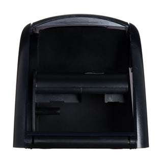 Duett Standard Bath Tissue Dispenser, Oceans, 7.5 x 7 x 12.75, Transparent Black Pearl