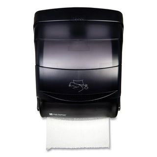 Integra Lever Roll Towel Dispenser, 11.5 x 11.25 x 13.5, Black Pearl