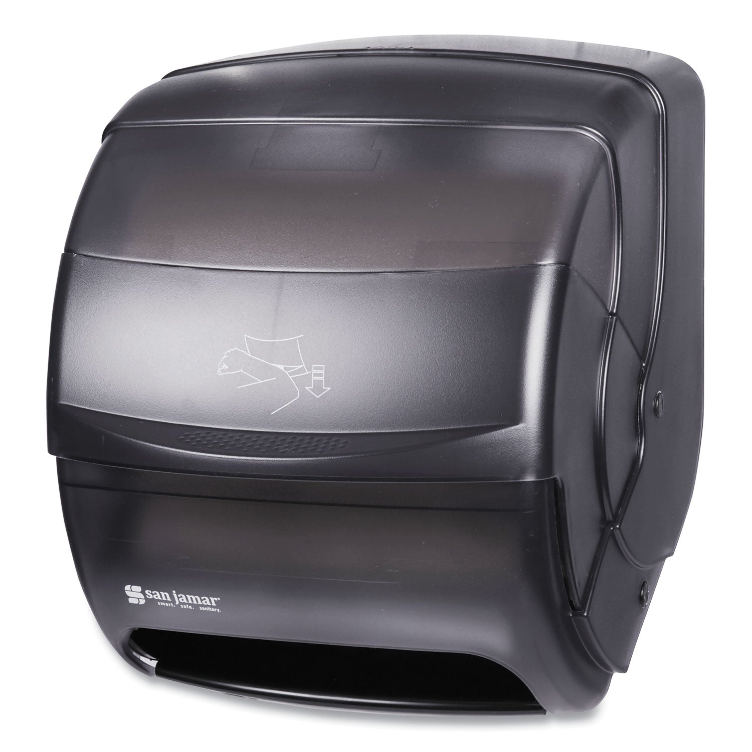 Integra Lever Roll Towel Dispenser, 11.5 x 11.25 x 13.5, Black Pearl