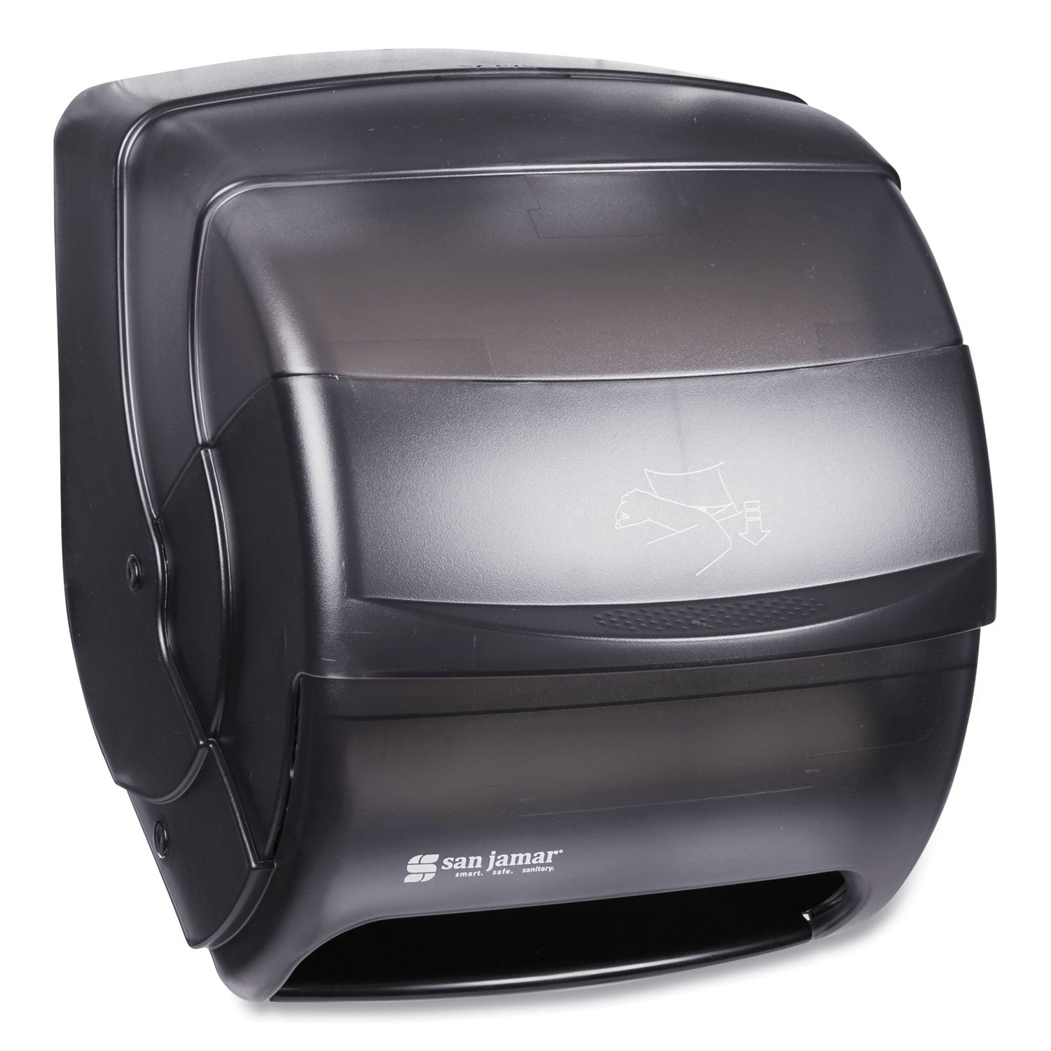 Integra Lever Roll Towel Dispenser, 11.5 x 11.25 x 13.5, Black Pearl - 