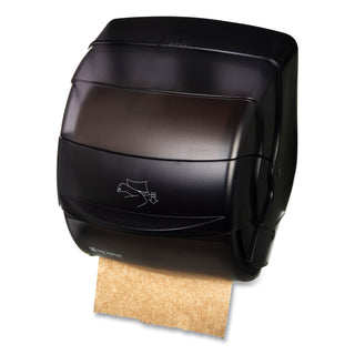 Integra Lever Roll Towel Dispenser, 11.5 x 11.25 x 13.5, Black Pearl