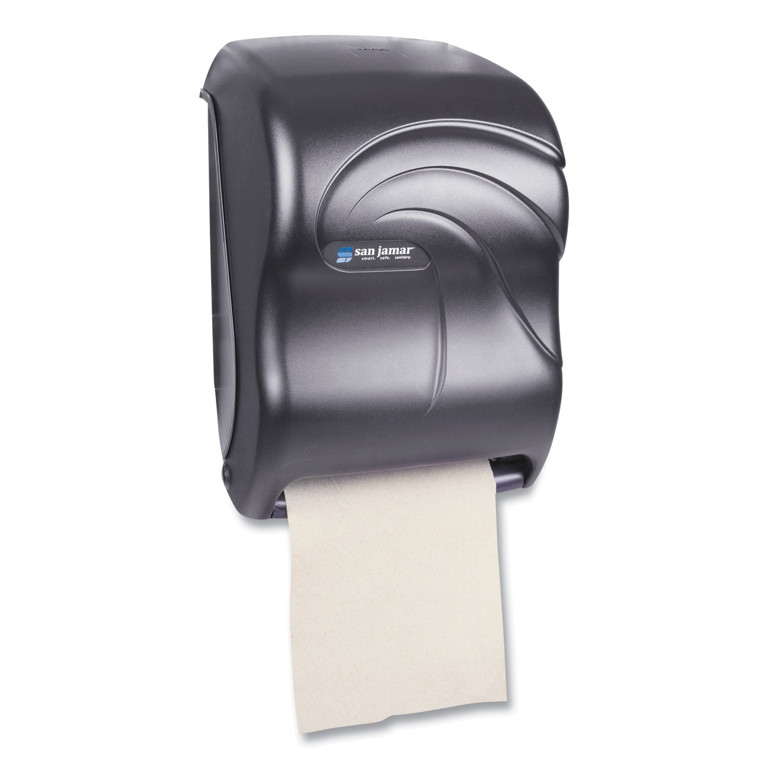 Electronic Touchless Roll Towel Dispenser, 11.75 x 9 x 15.5, Black Pearl - 