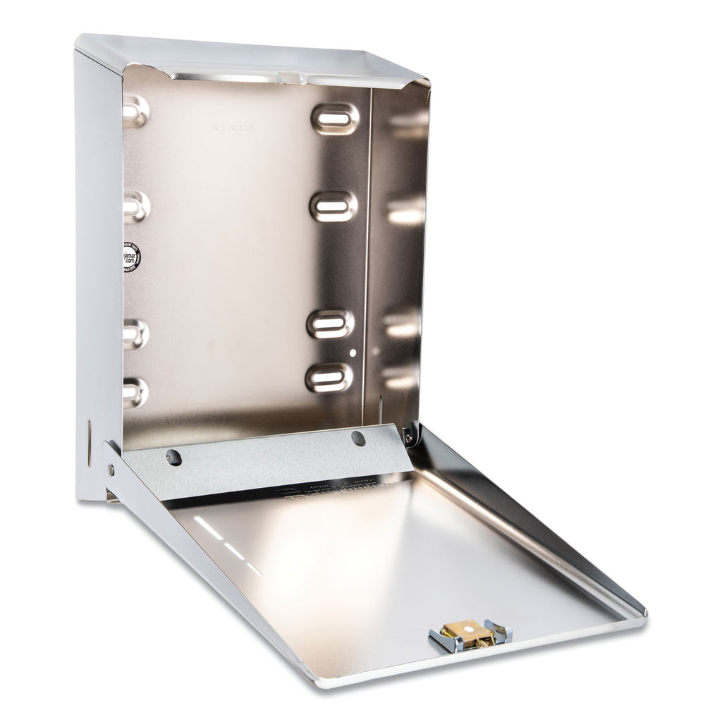 C-Fold/Multifold Towel Dispenser, 11.38 x 4 x 14.75, Chrome