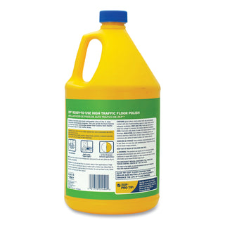 High Traffic Floor Polish, 1 gal, 4/Carton