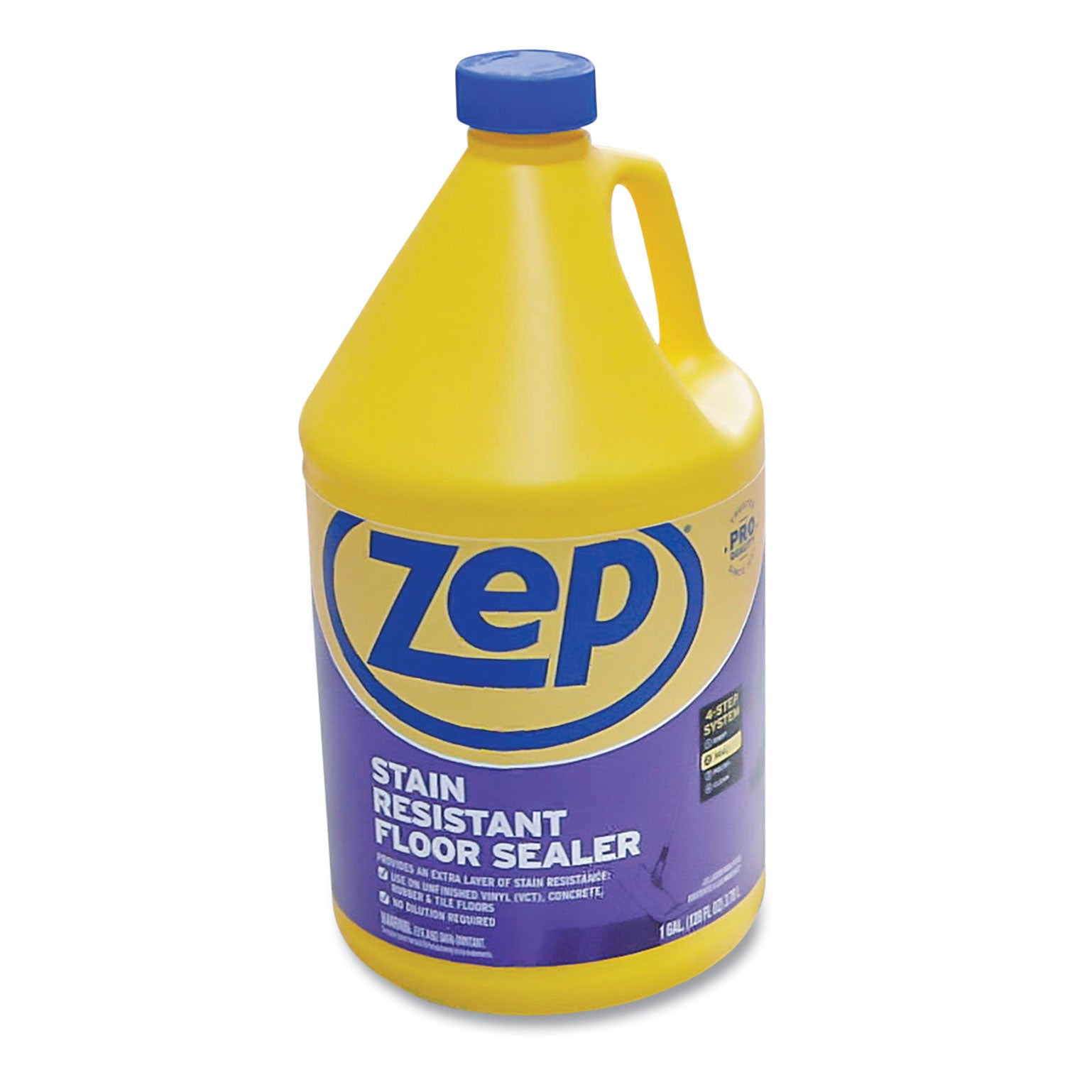 Stain Resistant Floor Sealer, Unscented, 1 gal, 4/Carton