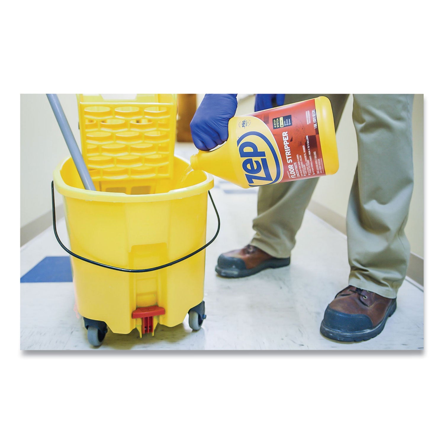 Floor Stripper, Unscented, 1 gal, 4/Carton - 4