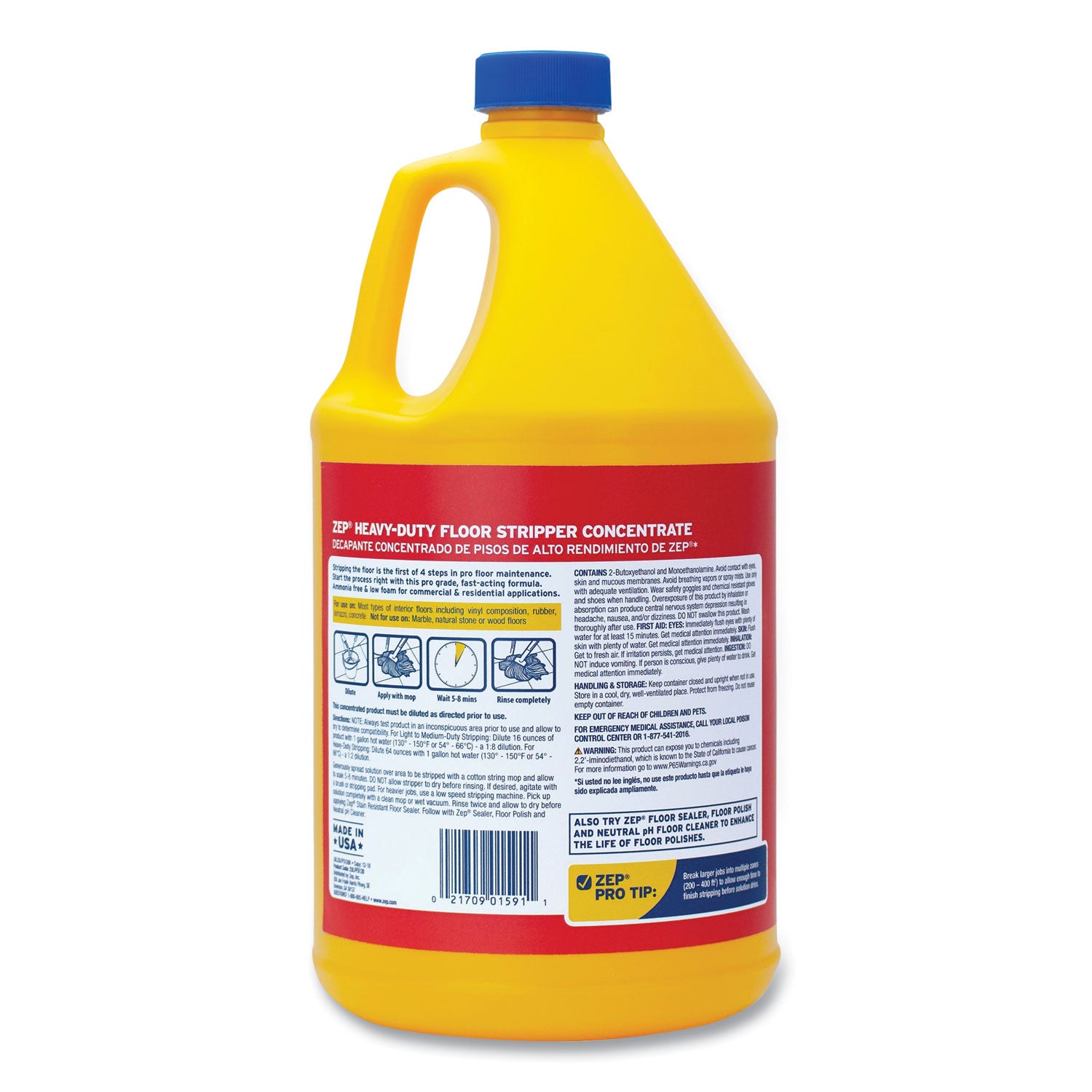 Floor Stripper, 1 gal Bottle - 2