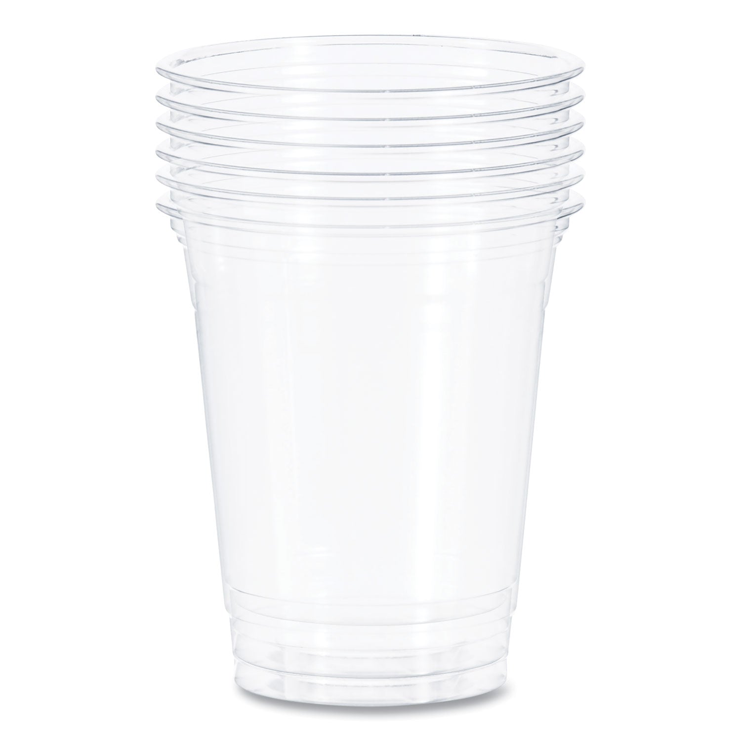 Ultra Clear PET Cups, 10 oz, Tall, 50/Bag, 20 Bags/Carton - 