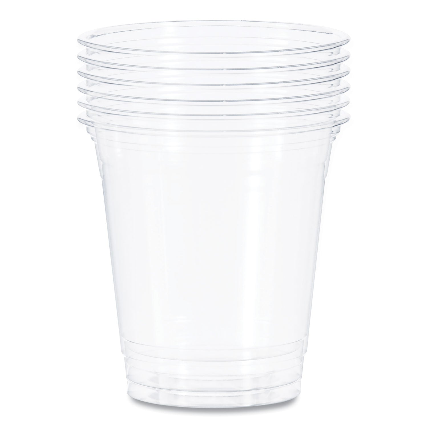 Ultra Clear PET Cups, 12 oz to 14 oz, Practical Fill, 50/Bag, 20 Bags/Carton
