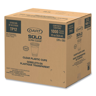 Ultra Clear PET Cups, 12 oz to 14 oz, Practical Fill, 50/Pack