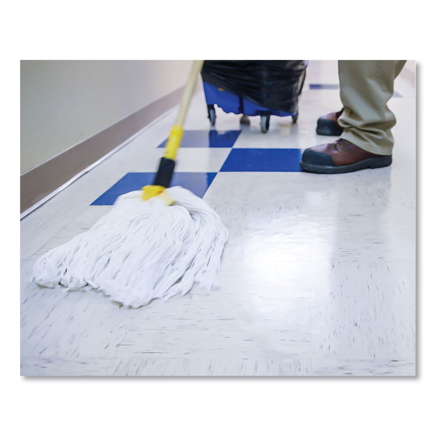 Wet Look Floor Polish, 1 gal, 4/Carton