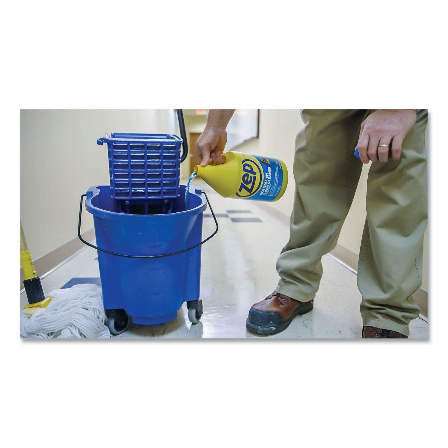 Neutral Floor Cleaner, Fresh Scent, 1 gal Bottle