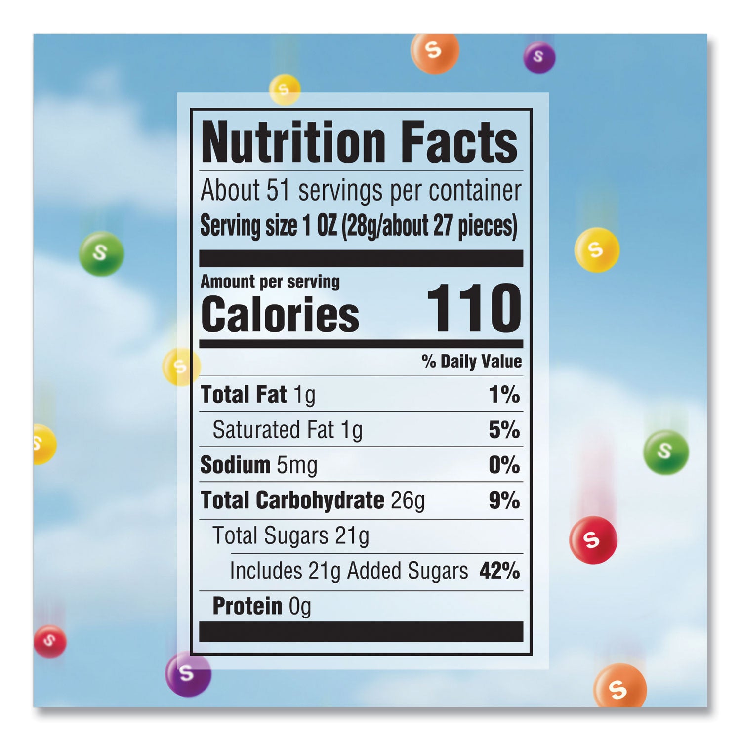 Chewy Candy, 54 oz Bag, Original