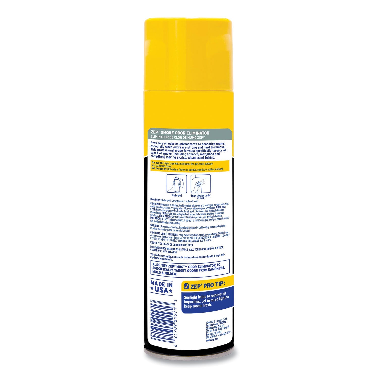 Smoke Odor Eliminator, Fresh Scent, 16 oz, Spray Can