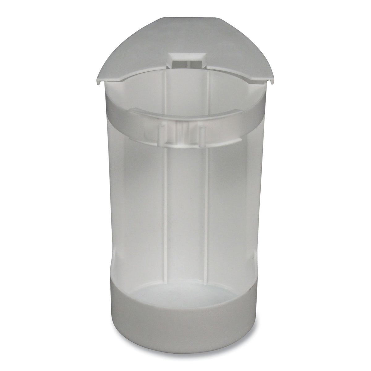 Super Toilet Bowl Caddy w/Brush, 4w x 8d, 6" Long, Plastic