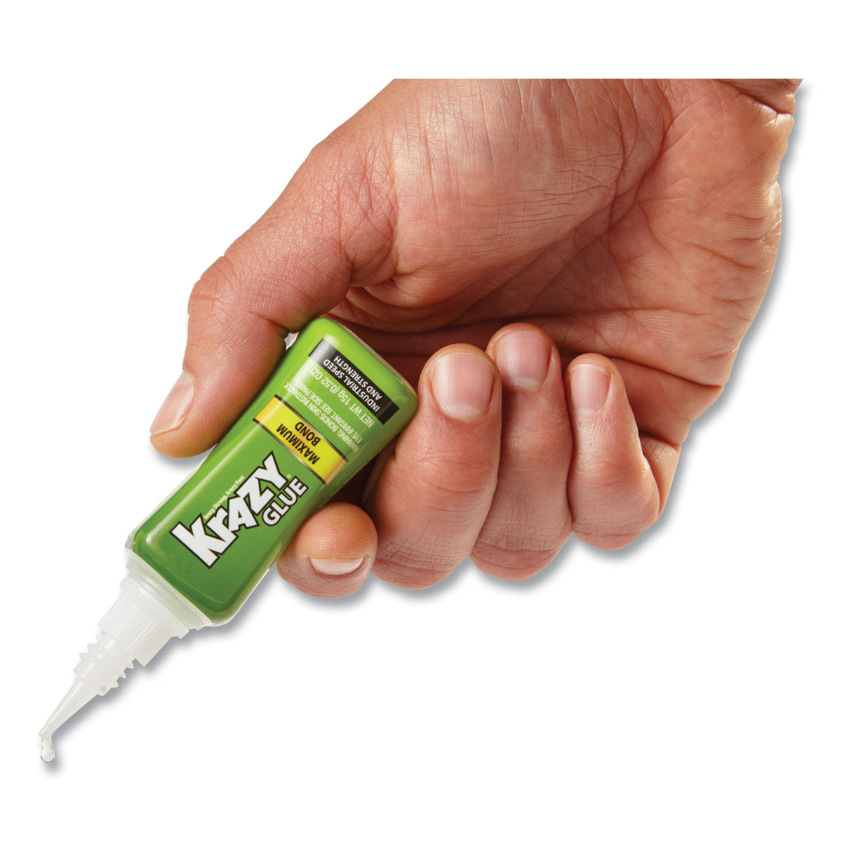 Maximum Bond Krazy Glue, 0.52 oz, Dries Clear