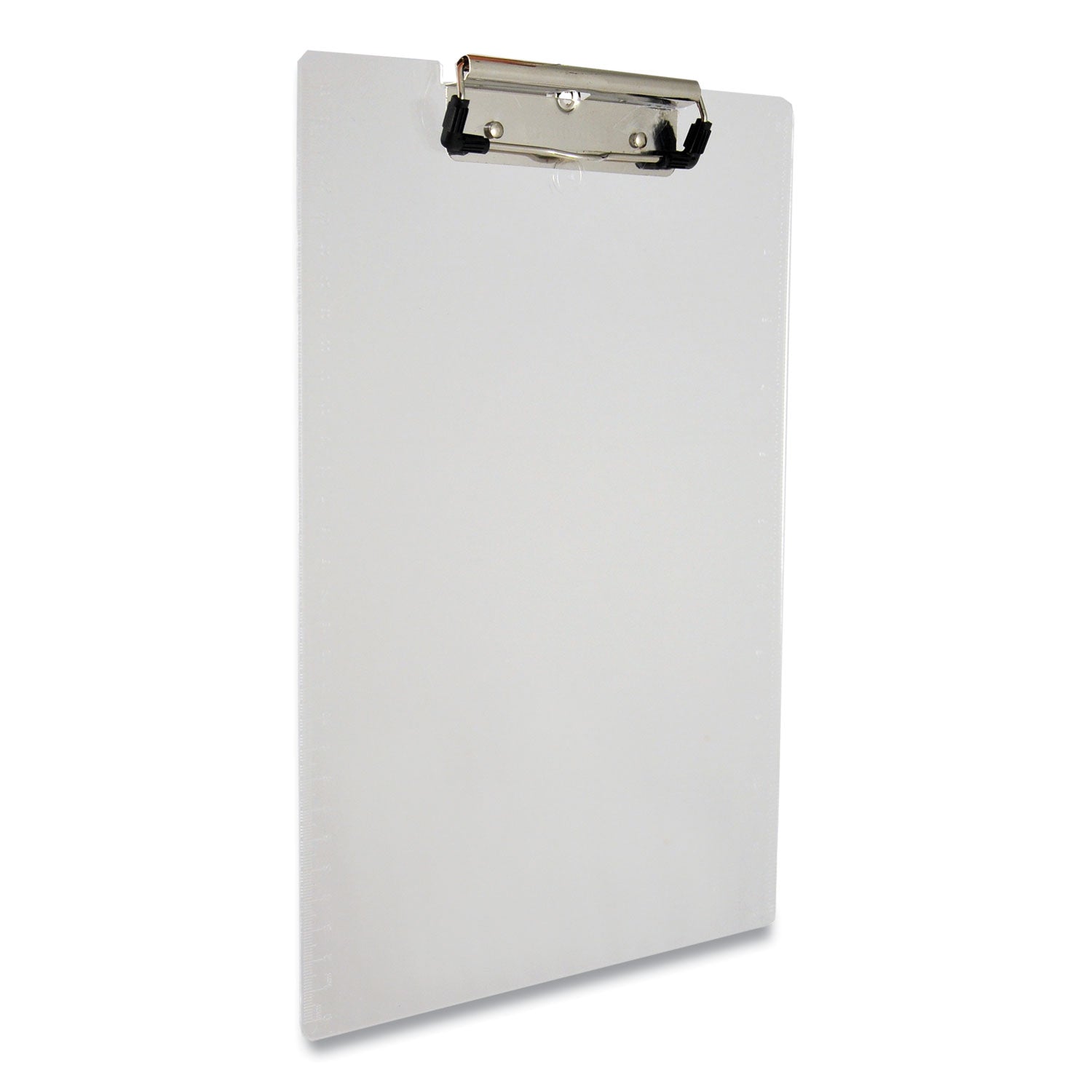 Acrylic Clipboard, 0.5" Clip Capacity, Holds 8.5 x 11 Sheets, Clear - 