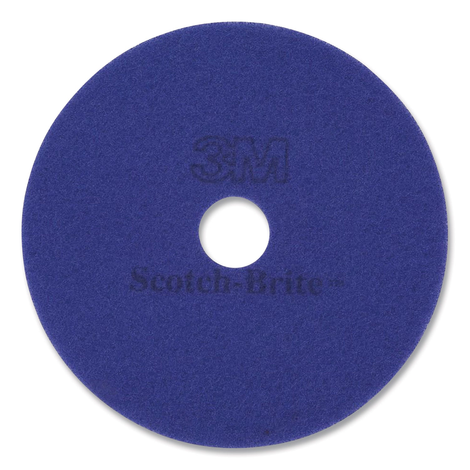 Diamond Floor Pads, 20" Diameter, Purple, 5/Carton