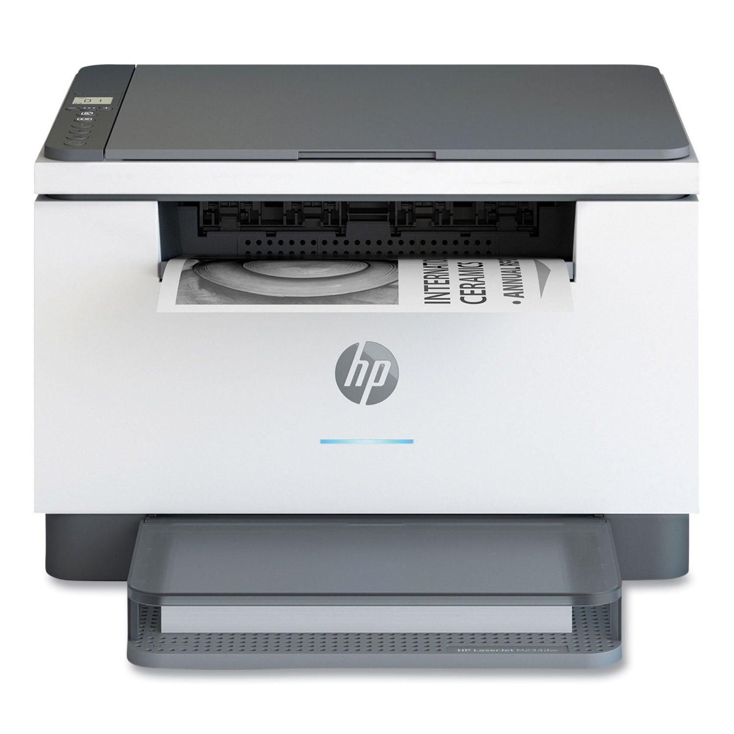 HP LaserJet M234dw Wireless Laser Multifunction Printer - Monochrome - Copier/Printer/Scanner - 30 ppm Mono Print - 600 x 600 dpi Print - Automatic Duplex Print - Up to 20000 Pages Monthly - 150 sheets Input - Color Flatbed/CIS Scanner - 600 dpi Opti