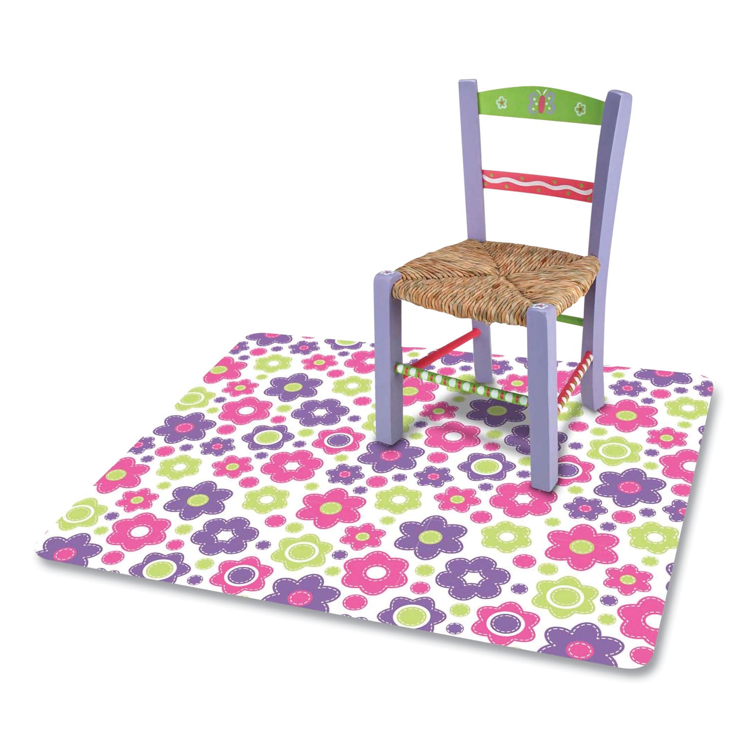 fashionmat-chair-mat-rectangular-35-x-40-daisies_defcm3540ld - 6
