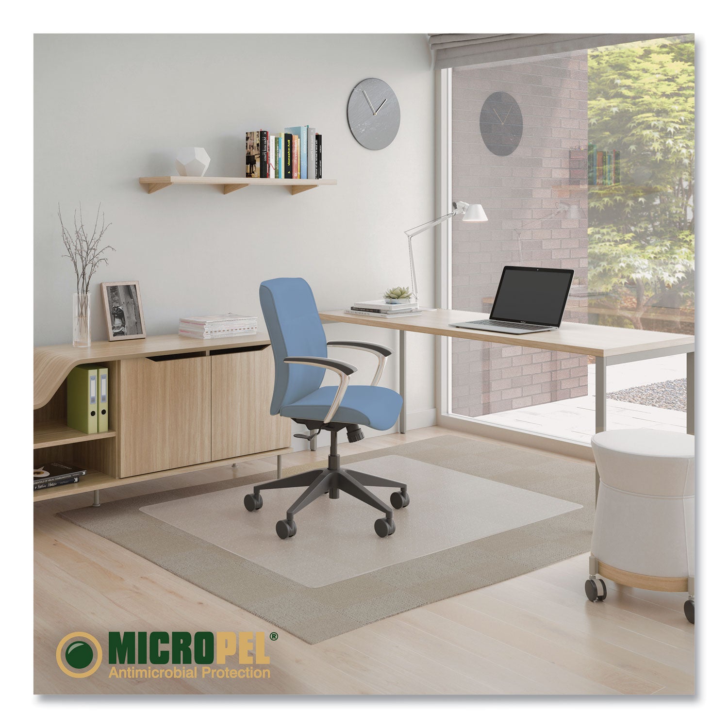 antimicrobial-chair-mat-medium-pile-carpet-60-x-46-rectangular-clear_defcm14442fam - 2