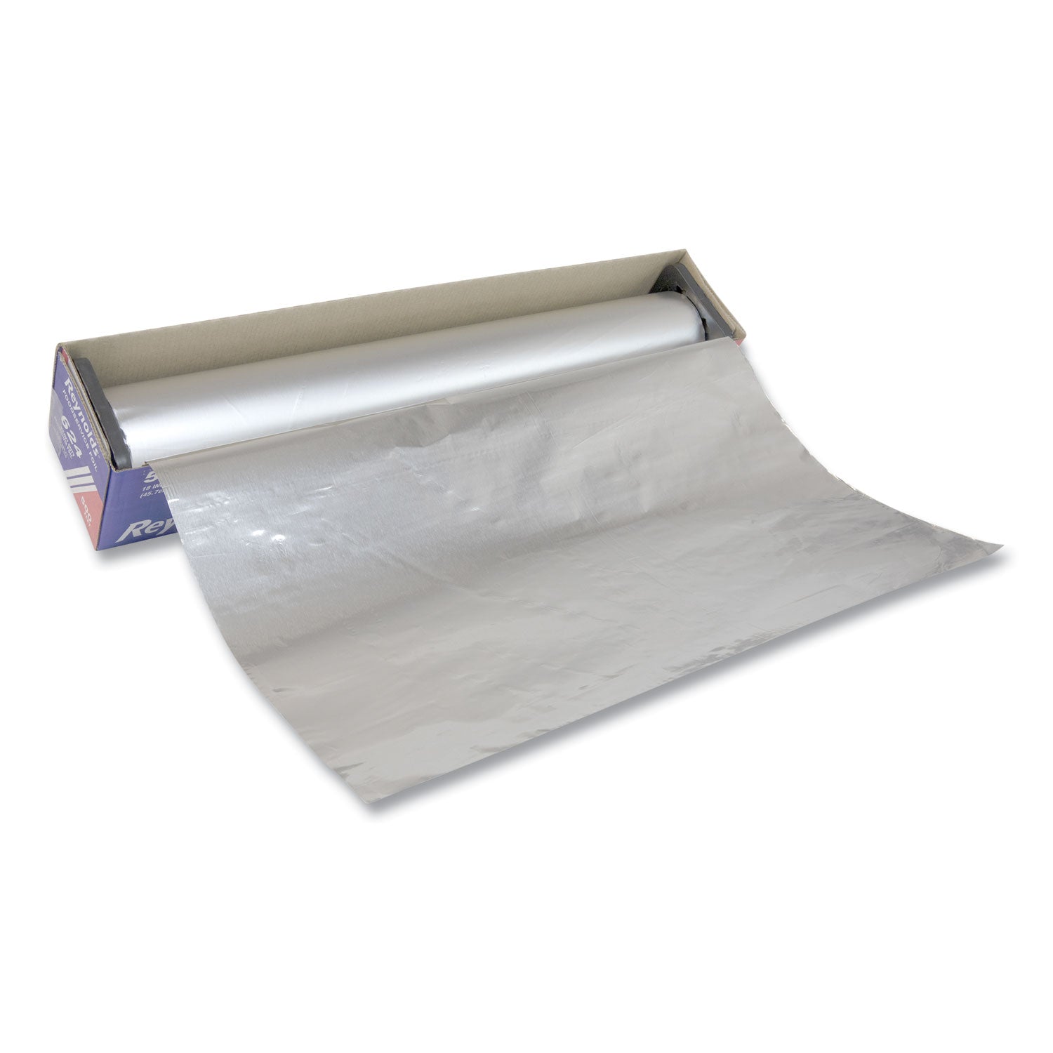 Heavy Duty Aluminum Foil Roll, 18" x 500 ft, Silver - 