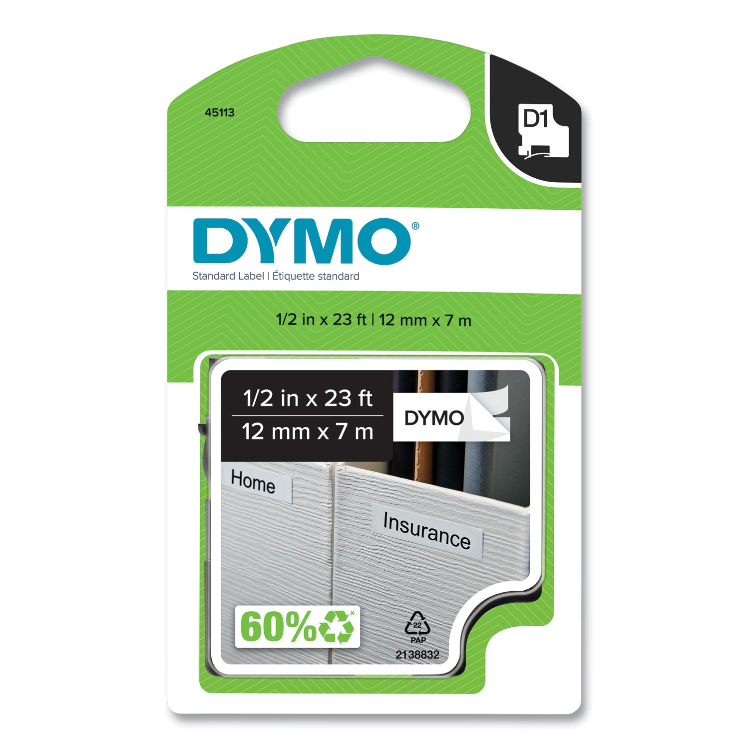 d1-high-performance-polyester-removable-label-tape-05-x-23-ft-black-on-white_dym45113 - 1