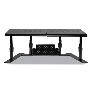 metal-art-ergotwin-dual-monitor-stand-256-to-331-x-126-x-62-to-86-black-supports-20-lb-shelf_asp31883 - 2