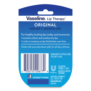 Lip Therapy, Original, 0.25 oz, Plastic Flip-Top Container