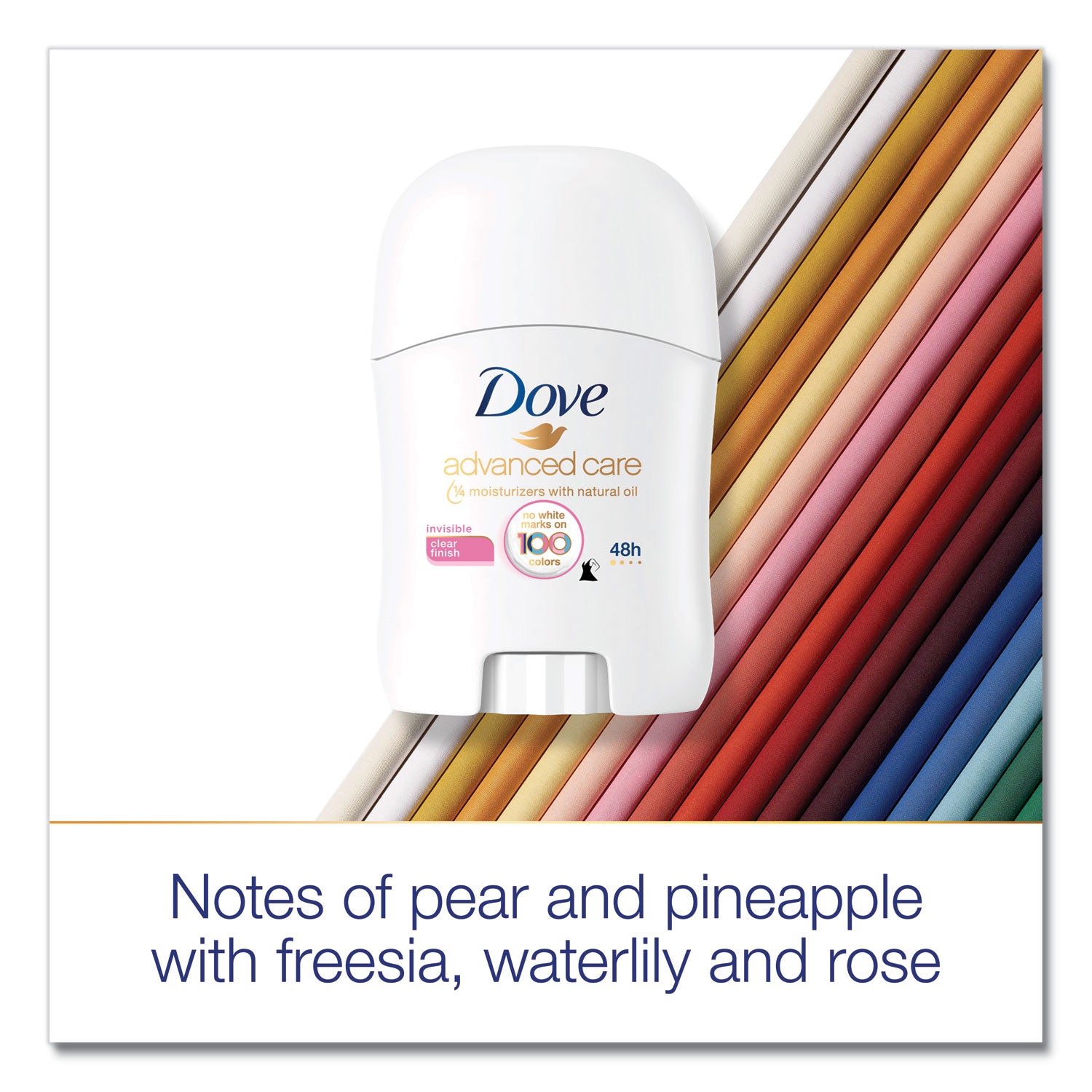 Invisible Solid Antiperspirant Deodorant, Floral Scent, 0.5 oz