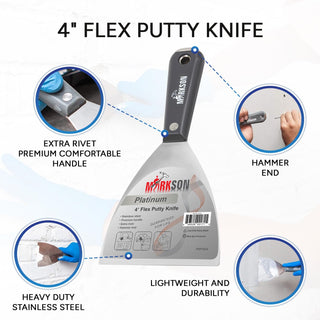 Platinum 4" SS Blade Flex Putty Knife