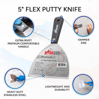 Platinum 5" SS Blade Flex Putty Knife
